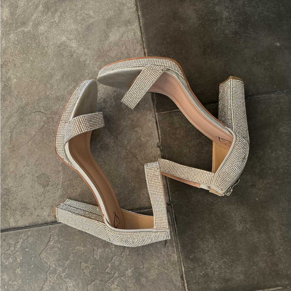Rhinestone Heels
